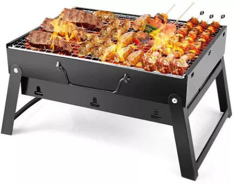 Mini parrilla de carne portátil a carbón