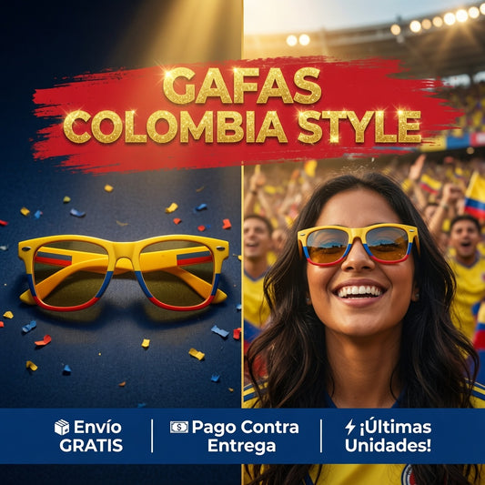 Gafas Colombia Style 2026 — Lleva los Colores que Nos Representan en Cada Mirada
