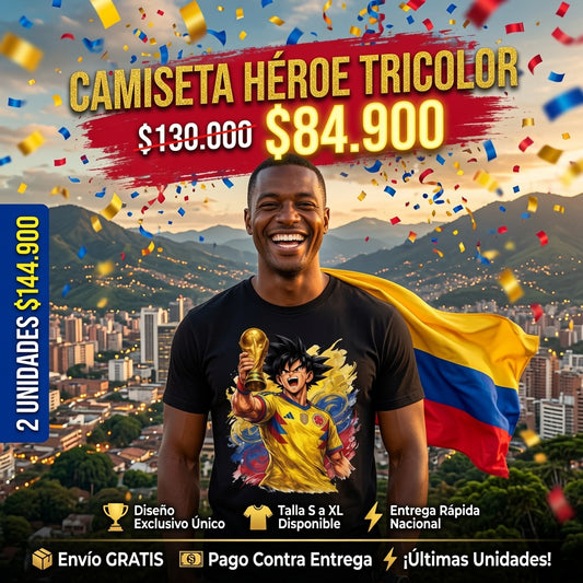 Camiseta Héroe Tricolor — Edición Copa 2026