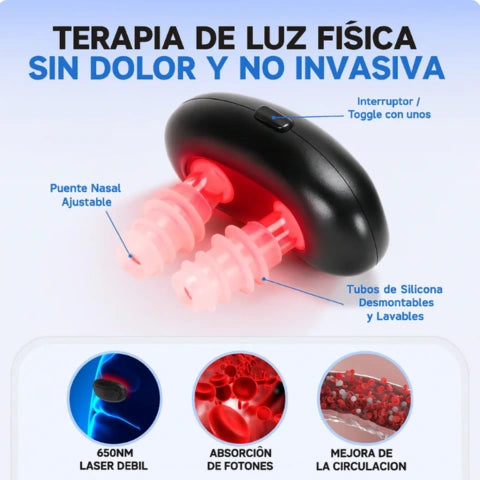 SinusTech - Terapia de Luz Roja – Respira Mejor, Vive Mejor
