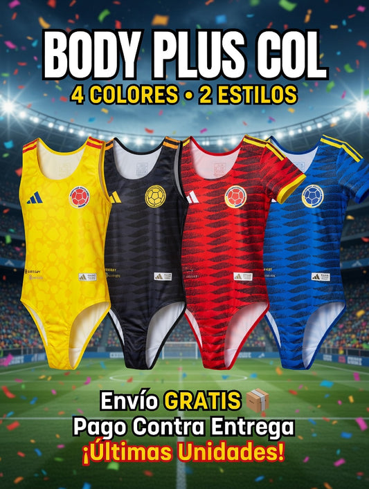 Body Seleccion Colombia - Tallas PLUS