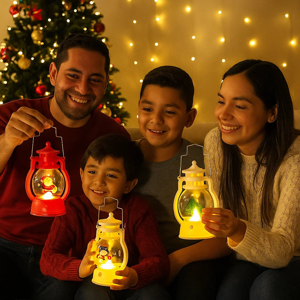 Faroles navideños PACK x3 -OFERTA EXCLUSIVA POR HOY!