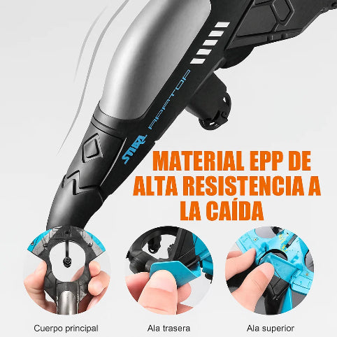 AVIÓN FUTURISTA – Diversión que vuela más alto estas fiestas 🎄✈️
