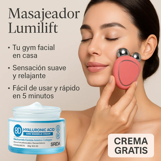 Masajeador facial LumiLift I Crema GRATIS por tiempo limitado